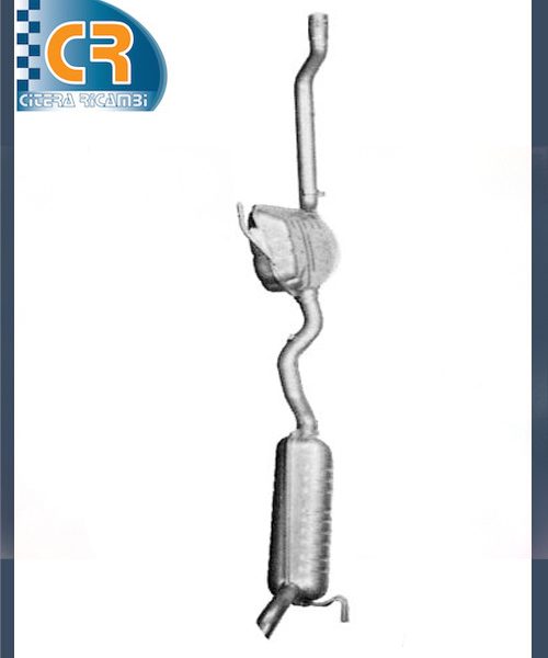 marmitta silenziatore fiat  bravo brava