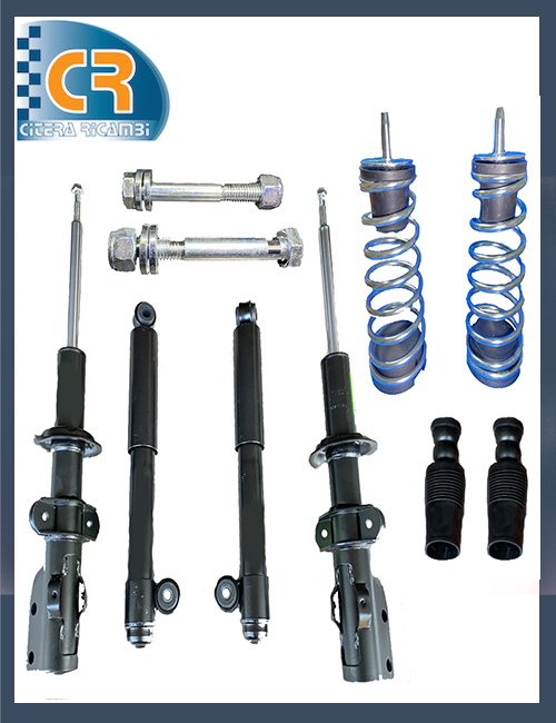 kit rialzo base per fiat panda 141 4x4 dal '83 al 2003